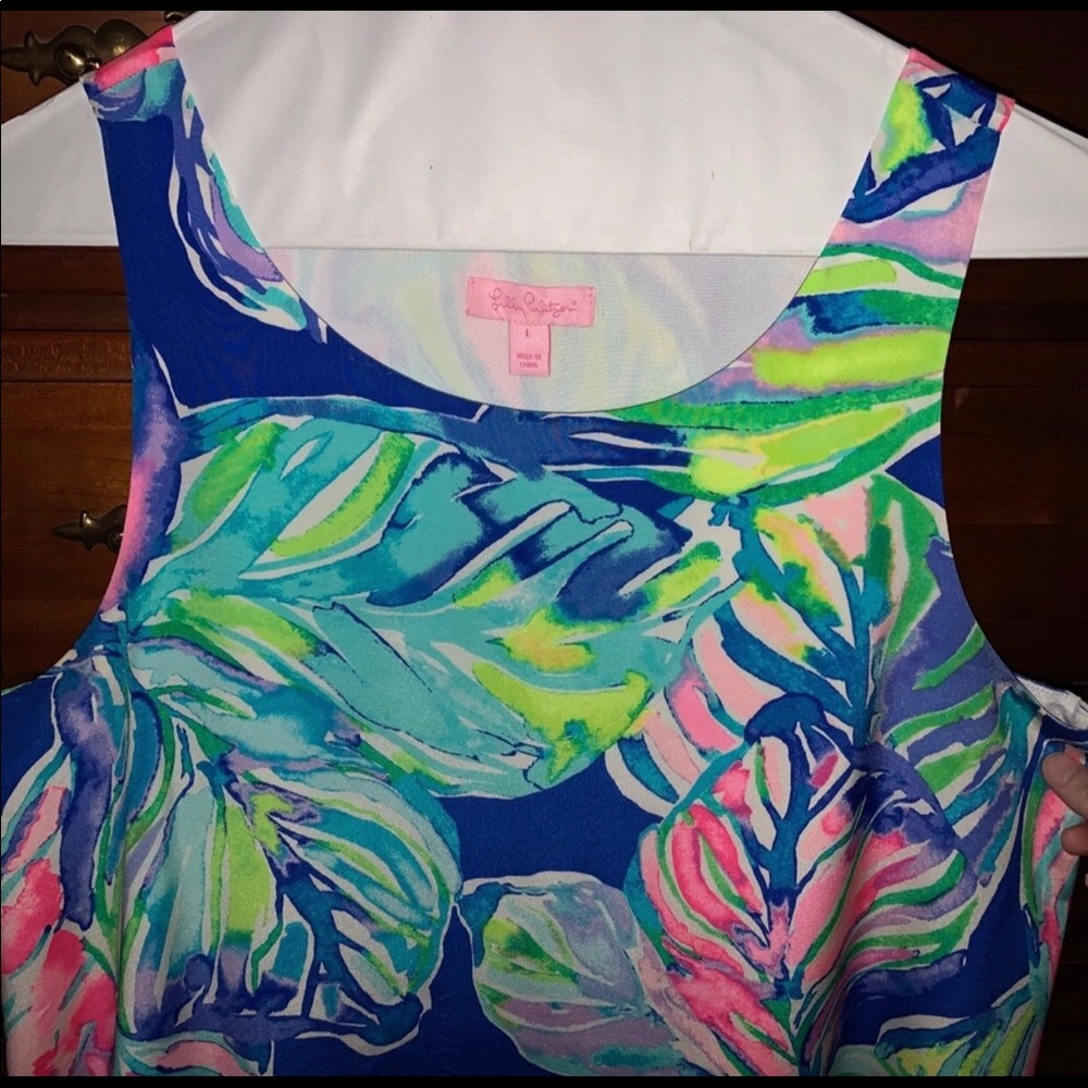 Lilly Pulitzer Jackie dress. Casa del Sol print